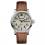 Ingersoll I01301 Herrenuhr The Hatton Automatikwerk Edelstahl poliert Ziffernblatt creme Band Lederband braun