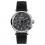 Ingersoll I01701 Herrenuhr The St Johns  Quarzwerk Edelstahl poliert Ziffernblatt blau Band Lederband schwarz