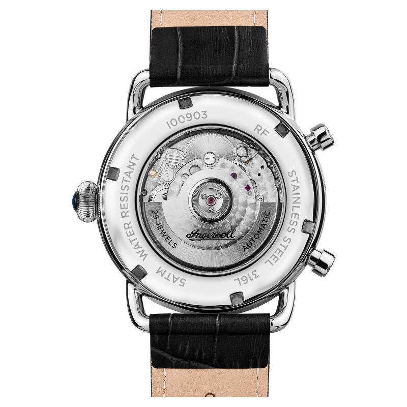 Ingersoll 1892 I00903 Mens The New England Movement Automatic Case